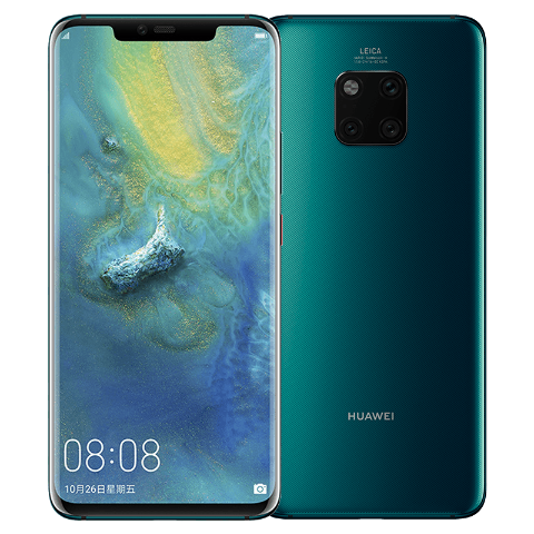 HUAWEI Mate 20 Pro (UD) 麒麟980 AI芯片 超广角徕卡三摄 OLED曲面屏 屏内指纹 8GB+128GB 全网通版(翡冷翠)